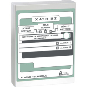 COFFRET D'ALARME TECHNIQUE 2 DIRECTIONS - 2 RELAIS