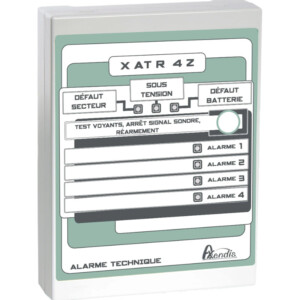 COFFRET D'ALARME TECHNIQUE 4 DIRECTIONS - 2 RELAIS