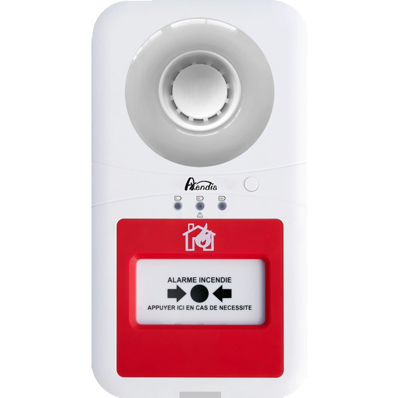TABLEAU D'ALARME INCENDIE DE TYPE 4 À PILE