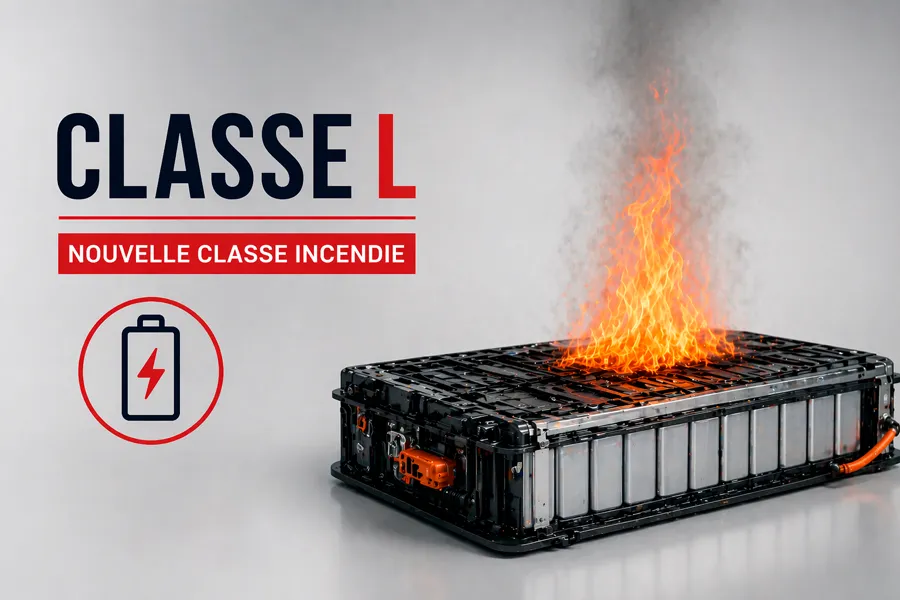 Norme Classe L : anticiper les risques liés aux batteries lithium en entreprise